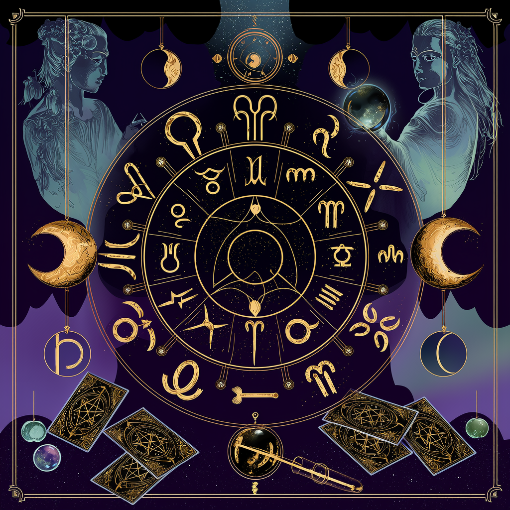 Tarot spreads illustration
