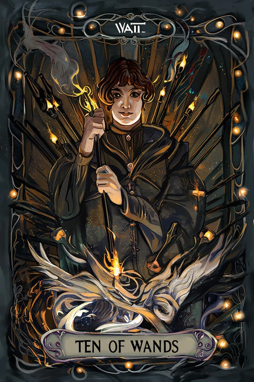 Ten of Wands Tarot Card Meaning