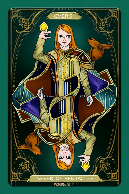 Seven of Pentacles Tarot Card Meaning